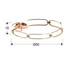  Schuller Colette 786508 Ceiling Lamp Rose Gold