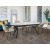 ANTEA - DINING TABLE - WHITE MARBLE TOP