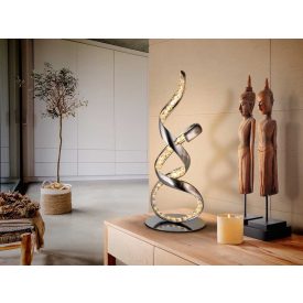 ·SINUA· TABLE LAMP, CHROME