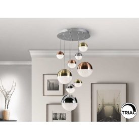  Schuller Sphere 793091D Multi Pendant Lamp