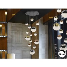  Schuller Sphere 793258D Multi Pendant Lamp