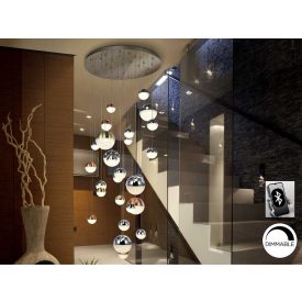  schuller sphere 793960B Pendant Lamp Copper