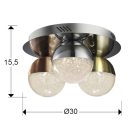  schuller sphere 794025 Ceiling Lamp