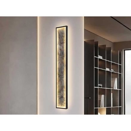 STONE- WALL LAMP LED CCT -BLACK L100