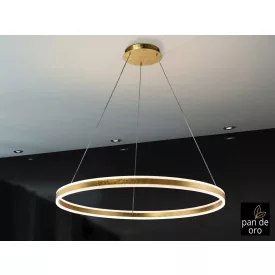 ·HELIA· LED LAMP, GOLD Ø100