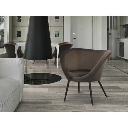OZOME - BLACK-BROWN CHAIR