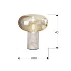  schuller fungiI 837156 table lamp