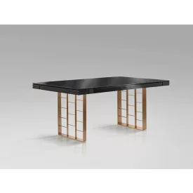 ·VITA· DINING TABLE, ANTHRACITE -ROSE GO