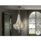  Schuller Minerva 872853 antique chrome chandelier