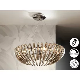 ·ARIADNA· CHAMPAGNE LAMP 12L.DIMMABLE