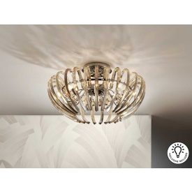  schuller ariadna 876360 chrome ceiling lamp