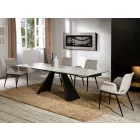  SCHULLER alai 983174 Dining Table Matte Black Metal