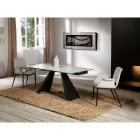  SCHULLER alai 983174 Dining Table Matte Black Metal