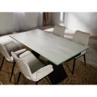  SCHULLER alai 983174 Dining Table Matte Black Metal