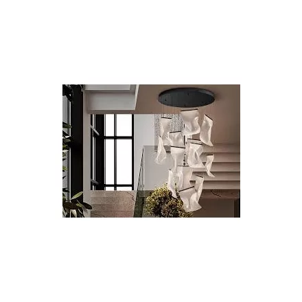 ·VELOS II· LAMP 13L., MATT BLACK, DIMMAB