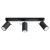 Ceiling lamp RING 3 black