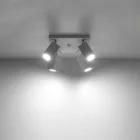 Ceiling lamp MERIDA 4 white