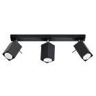 Ceiling lamp MERIDA 3 black