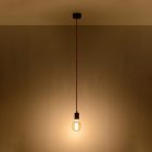 Pendant lamp EDISON black
