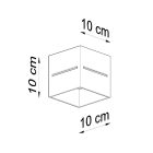 Ceiling lamp LOBO black