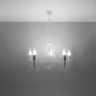 Chandelier MINERWA 5 white