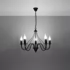 Chandelier MINERWA 5 black