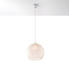 Pendant lamp BALL champagne