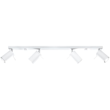 Ceiling lamp RING 4L white