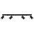 Ceiling lamp RING 4L black