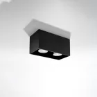 Ceiling lamp QUAD black