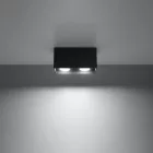 Ceiling lamp QUAD black
