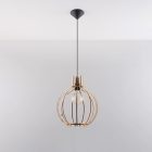 Pendant lamp ARANCIA natural wood