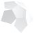 Wall lamp PENTA white