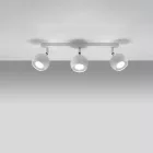 Ceiling lamp OCULARE 3 white