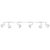 Ceiling lamp OCULARE 6L white