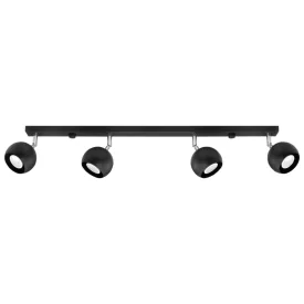 Ceiling lamp OCULARE 4L black