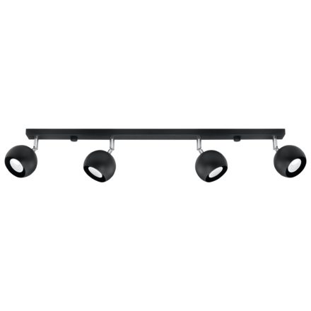 Ceiling lamp OCULARE 4L black