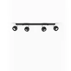 Ceiling lamp OCULARE 4L black