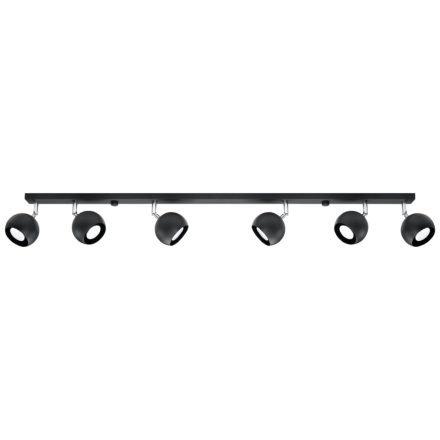 Ceiling lamp OCULARE 6L black