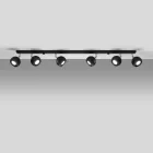 Ceiling lamp OCULARE 6L black