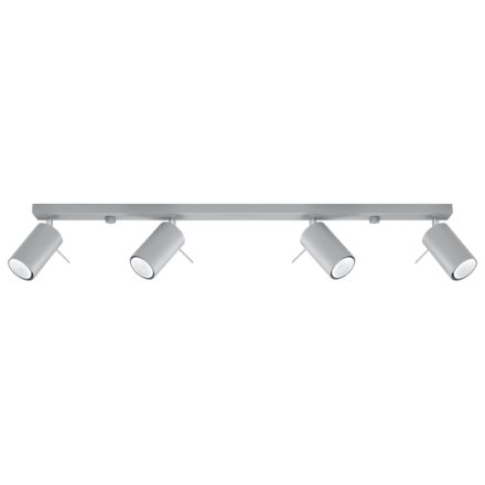 Ceiling lamp RING 4L grey