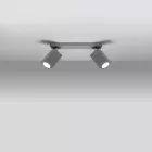 Ceiling lamp MERIDA 2 grey