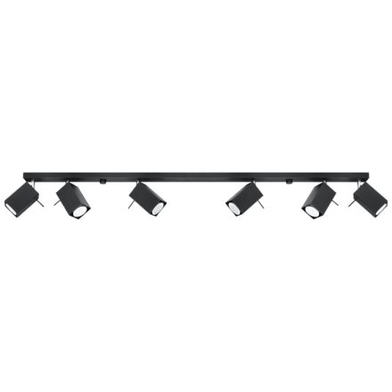 Ceiling lamp MERIDA 6L black