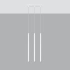 Pendant lamp PASTELO 3 white