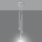 Pendant lamp PASTELO 3P white