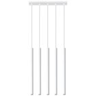Pendant lamp PASTELO 5 white