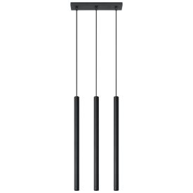 Pendant lamp PASTELO 3 black
