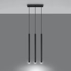 Pendant lamp PASTELO 3 black
