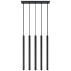 Pendant lamp PASTELO 5 black