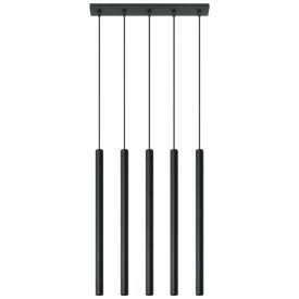 Pendant lamp PASTELO 5 black